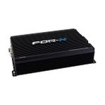 For-X 4 Kanallı Amfi XAE-604 60W Güç Çıkışı Siyah Renk ve 280x200x58mm Ebatlarla