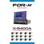 For-X Android Indash Teyp X-9400 A Wifi Bt Usb