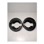 For-x Dome Tweeter Kabini - 10CM Dome Tweeter Yükseltici Pandizot - 1 Takım