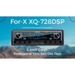 For-x Egesound Forx 728BT 4 Amfi Çıkışlı Prof Oto Teyp