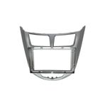 For-X Hyundai Accent Blue-2011-2017-Gümüş Renk-9'' Multimedya Çerçevesi-Direksiyon Uyumlu-Teknik Destek