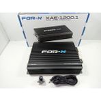 For-x Mono Amfi 1200W Güç Çıkışı ile Bass Kontrollü XAE-1200.1D Mono Anfi - Kompakt Tasarım
