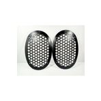 For-x Oval Hoparlör Kapağı – Plastik Kaliteli Oval Midrange Hoparlör Kapak – 2 Adet