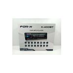 For-X Teyp – Bluetoothlu , Usb , Aux Ve Radyo Çalar 4x60w Çift Amfi Çıkışlı Ve 7 Renk Oto Tey