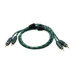 For-X X-1122G-1 Metre Kaliteli Profesyonel-Bakır Rca Anfi Kablosu
