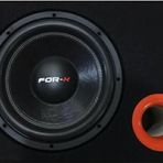 FOR-X X-112S 30 CM 1000 WATT 250 RMS SUBWOOFER KABİNLİ BASS