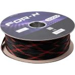 For-X X-120KS Kırmızı-Siyah 20 mm 100 mt Kablo Çorabı