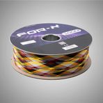 For-X X-120SKS Sarı-Kırmızı-Siyah 20 mm 10 mt Kablo Çorabı