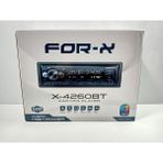 For-x X-4260BT 4X60W Bluetoothlu Oto Teyp 7 Renkli MP3 Çalar USB ve Aux Girişi ile