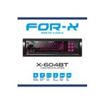 For-X X-604BT ÇİFT USB 3 AMFİ ÇIKIŞLI OTO TEYP