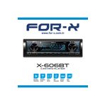 For-X X-606BT ÇİFT USB 3 AMFİ ÇIKIŞLI OTO TEYP