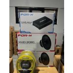 For-x Xmd-3080 20cm Midrange Hoparlör Ses Sistemi