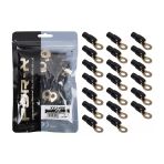 For-X Xyu-48B 4Ga Yuvarlak Tip Kablo Yüksüğü 20 Li Paket (Aks-65)