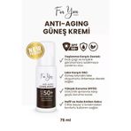 For You Gold antigünş1 Anti-Aging Yaşlanma & Leke Karşıtı Spf50 Yüz Ve Vücut Güneş Kremi 100 Ml