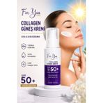 For You Gold Collagen Destekli, Leke Karşıtı, Yüksek Koruma Ton Eşitleyici Spf+50 Yüz ve Vücut Güneş Kremi 75 ml