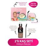 For You Gold E-Vitamini İçeren Kaş Şekillendirici Sabitleyici Wax ve Kaş Kirpik Serumu