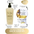 For You Gold Slim Vücut Jeli & Altın Maske 250 ml Tüm Cilt Tipleri İçin Nemlendirici Etkili Krem