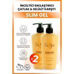 For You Gold slmjl2 Slim Jel -Sıkılaştırıcı–Bölgesel Incelme-Çatlak Karşıtı Ve Selülit Kremi Yakıcı (2 Adet)