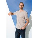 For You Man Organik Tek Düğme Kısakol Taş Gömlek S27059