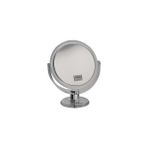 For Your Beauty Gümüş Renkli Metal Ayna Büyüteçli Küçük Boy 10 Kat Ayaklı Tasarım