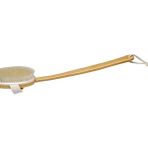 For Your Beauty Oval Başlı Ahşap Uzun Saplı Masaj Fırçası