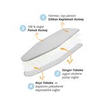 Fora Bütün Ütü Masalarına Uyumlu Yanmaz Ütü Masası Kılıfı Yumuşak 5 Mm Süngerli Yapısı