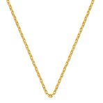 Force 14 Ayar Altin Zincir Kolye (2 Mm Enli) 45 Cm.