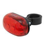 Force 5 Ledli Oval Kırmızı Bisiklet Arka Stop Lambası