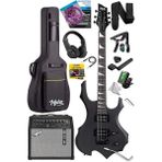 FORCE-AMP50 Üst Seviye 50 Watt Amfili Elektro Gitar H-H Profesyonel Full Set Aksesuarlı