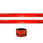 Force Fosforlu Kırmızı 38 cm Kol Paça Bandı