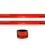 Force Fosforlu Kırmızı 38 cm Kol Paça Bandı