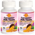 Force Nutrition Curcumin Milk Thistle 2x60 Tablet