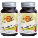 Force Nutrition Vitamin D 1000 IU 2x120 Tablet