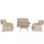 Force Rattan Bahçe Oturma Grubu 861 | Rehome
