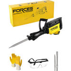 Forces Power Germany Tekno X-Tork 4800 W 68 Joule 17 kg Sivri ve Yassı Keski Hediyeli Çantalı Professıonel Kırıcı