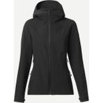 Forclaz Kadın Outdoor Softshell Mont - MT500 Windwarm - Siyah