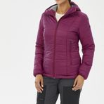 Forclaz MT100 Mor Trekking Kapüşonlu Şişme Kadın Outdoor Mont