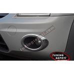 Ford Connect 2009 - 2014 Sis Far Çerçevesi Abs Krom