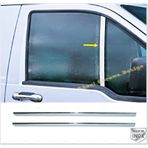 Ford CONNECT Krom Kelebek Cam Direği 2 pcs 2002-2014 P. Çelik