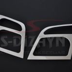 Ford Connect Uyumlu Krom Far Çerçevesi 2 Parça 2002-2009