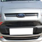 Ford Connect Uyumlu Ön Panjur + Tampon Çıtası 4 Parça Krom 2014 Ve Sonrası