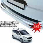 Ford Courier 2014->Arka Tampon Eşiği