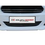 Ford Courier Ön Tampon Çıtası 2 Prç Krom 2014-2017