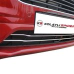 Ford Courier Ön Tampon Çıtası 2 Prç Krom 2017 ve Sonrası
