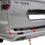 Ford Courier Uyumlu Arka Tampon Altı Difüzör Md. Fiber 2014 Ve Sonrası