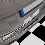 Ford Courier Uyumlu Krom Arka Tampon Eşiği 2014 Üzeri