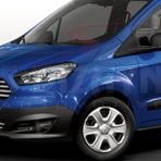 Ford Courier Uyumlu Krom Ön Tampon Çıta 2 Parça. Orj Model Geniş Model 2014-2017