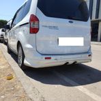 Ford Courier Uyumlu Rs Arka Karlık Arka Tampon Eki Boyalı
