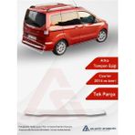 Ford Courier Van Arka Tampon Eşiği 2014 ve Üzeri Krom Paslanmaz Çelik