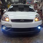 Ford Fiesta 2002-2008 Uyumlu Üniversal Astra H Lip Esnek Ön Lip 2 Parça Tampon Altı Dil Karlık Ön Ek 00 Şüscaroto Aksesuar